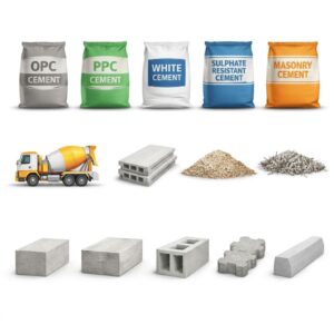 Cement & Concrete Materials