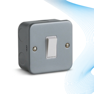 10AX 1 Gang Metal Clad Switch