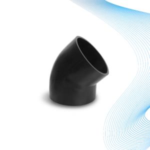 High Pressure uPVC 45° Elbow Fitting
