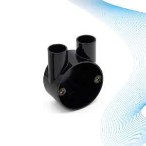 20mm U Way Junction Circular Box