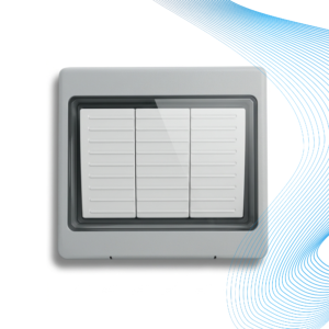 10AX 3 Gang Weather Proof Switch IP-56