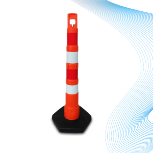 Delineator Warning Post