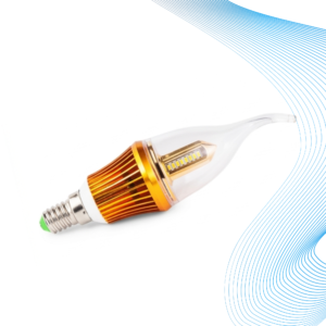 LED Flame-Tip Candle Bulb