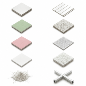 Gypsum & Ceiling Materials